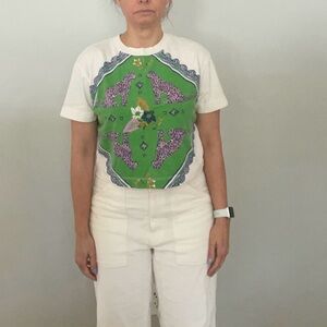 Maeve by Anthropologie Leopard Print Tee